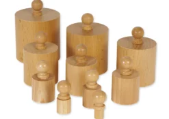 TimeTEX Block mit Zylindern 1 "Montessori Premium"