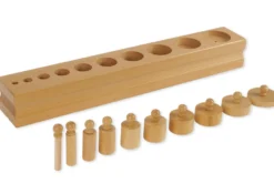 TimeTEX Block mit Zylindern 3 "Montessori Premium"