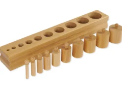 TimeTEX Block mit Zylindern 2 "Montessori Premium"