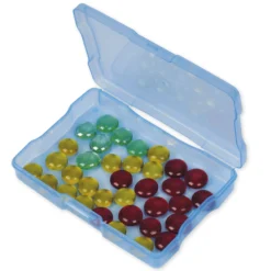 TimeTEX Farb-Boxen im Koffer, transparent, 13-tlg.