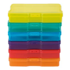 TimeTEX Farb-Boxen in der Box, transparent, 7-tlg.