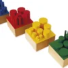 TimeTEX Farbige Zylinder "Montessori Premium"