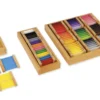TimeTEX Farbtäfelchen, Satz 1, 3 Paare "Montessori Premium"