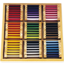 TimeTEX Farbtäfelchen, Satz 3, Schattierungen "Montessori Premium"