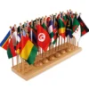 TimeTEX Flaggenständer Afrika "Montessori Premium"
