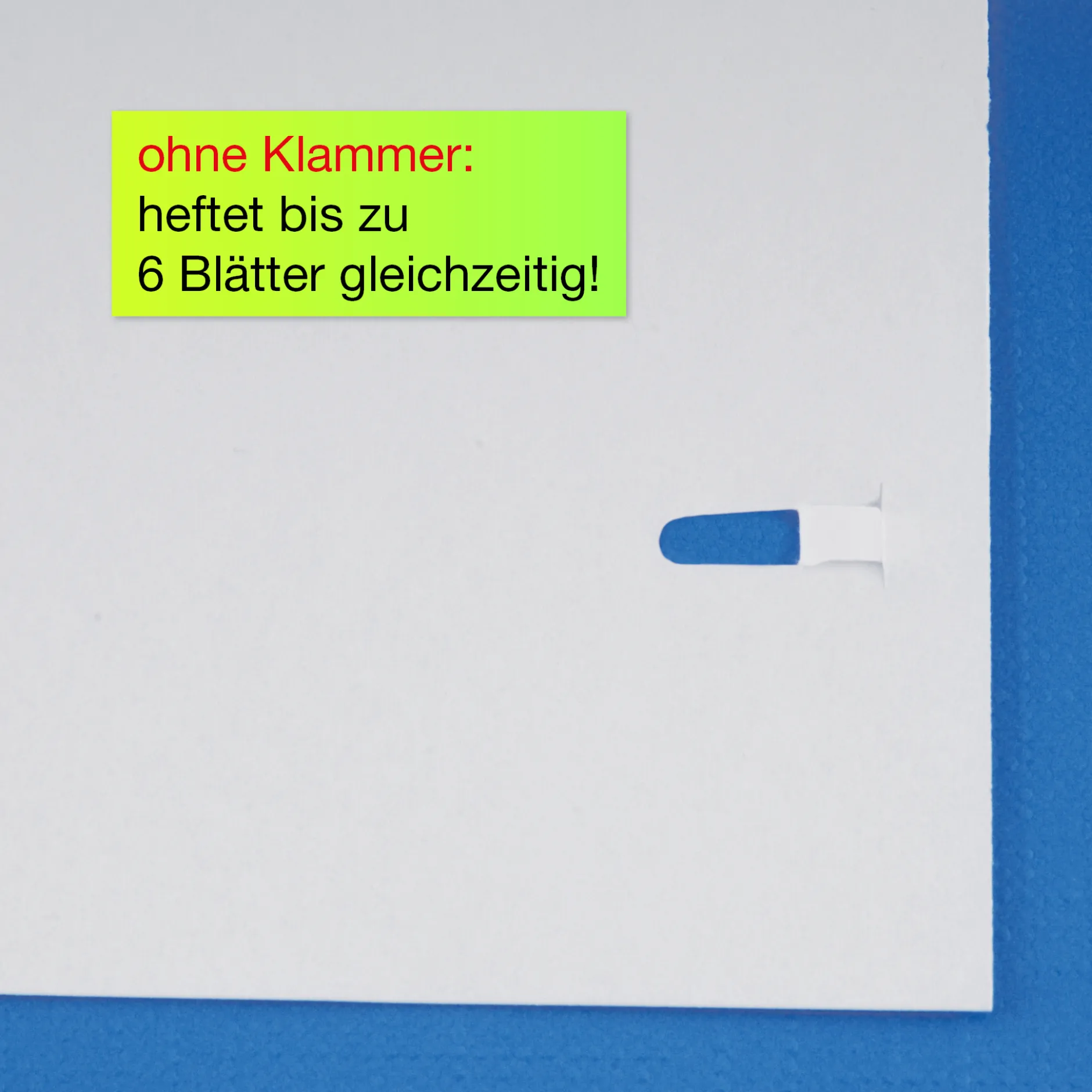 TimeTEX Heftzange "Klammerlos", ca. 14 cm