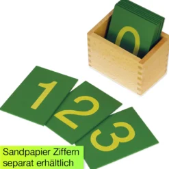 TimeTEX Kasten für Sandpapier Ziffern 