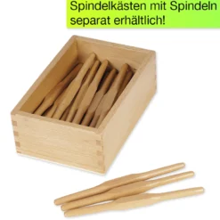 TimeTEX Kasten für Spindeln "Montessori Premium"