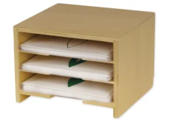 TimeTEX Kasten mit 3 Fächern für die botanischen Karten 