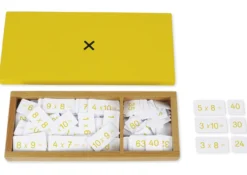 TimeTEX Kasten mit Multiplikationsaufgaben 