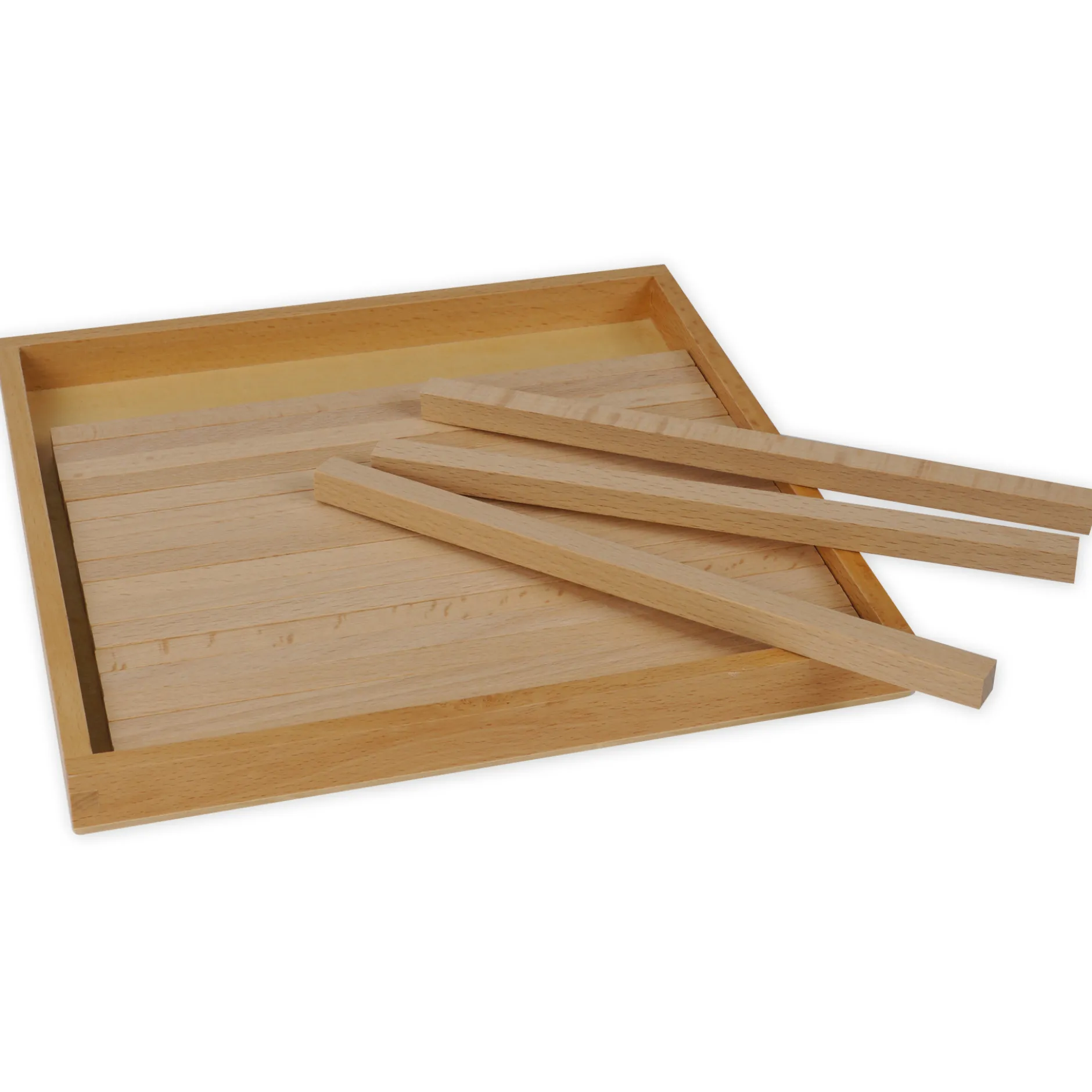 TimeTEX Kasten mit Prismen zur Braunen Treppe "Montessori Premium"