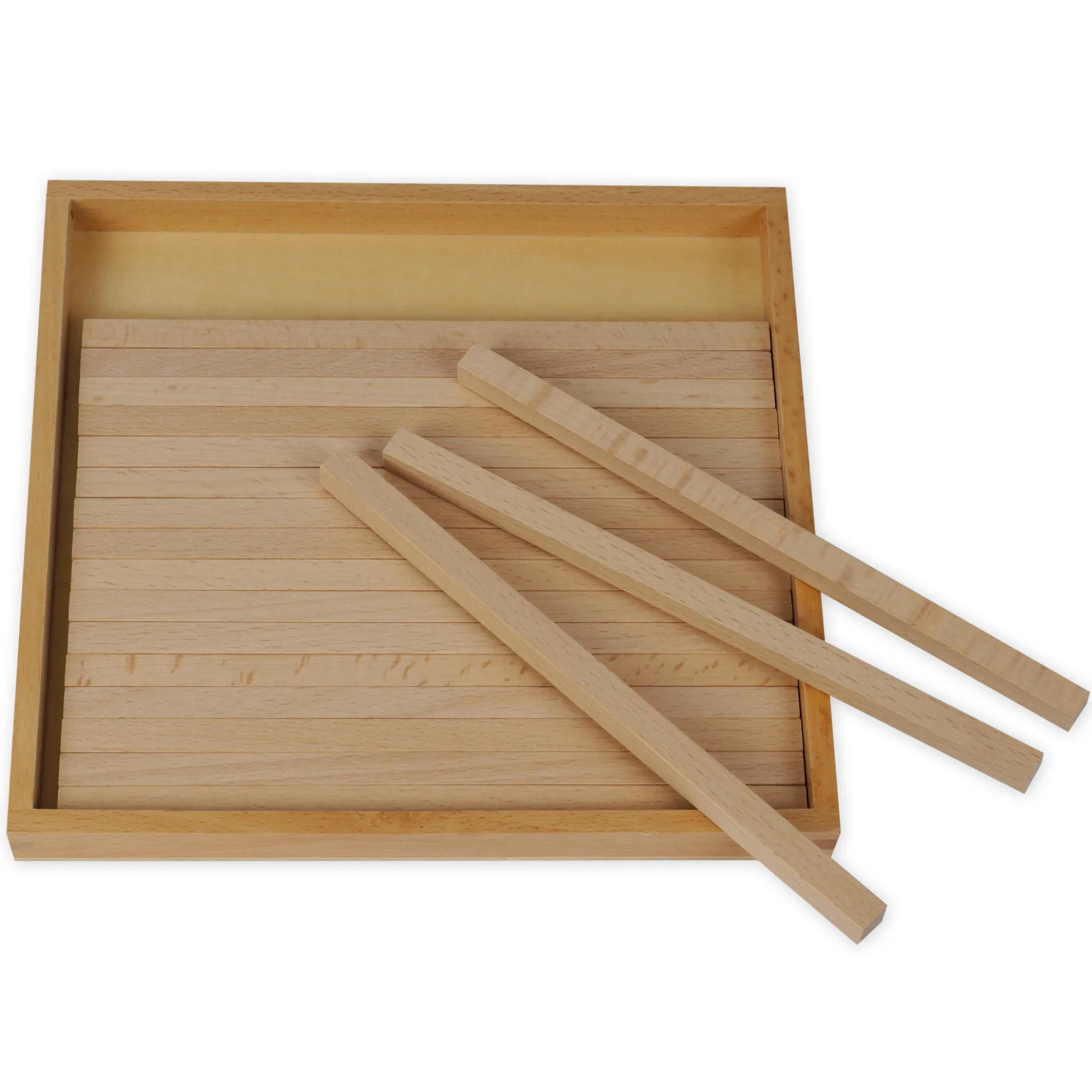TimeTEX Kasten mit Prismen zur Braunen Treppe "Montessori Premium"