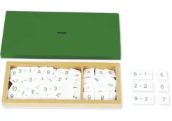 TimeTEX Kasten mit Subtraktionsaufgaben "Montessori Premium"