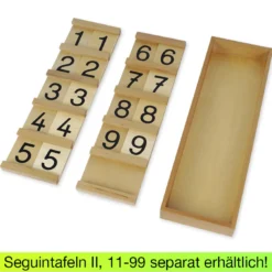 TimeTEX Kasten mit Zehnerstangen und Einerperlen, lose Perlen 