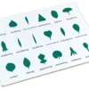 TimeTEX Kontrolltafel für die botanische Kommode "Montessori Premium"