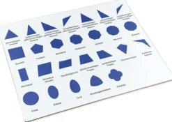 TimeTEX Kontrolltafel für die geometrische Kommode "Montessori Premium"