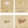 TimeTEX Lebenszyklus einer Schnecke, in Holzbox "Montessori Premium"