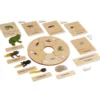 TimeTEX Lebenszyklus eines Frosches, in Holzbox "Montessori Premium"
