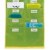 TimeTEX Materialtaschen-Station "Greenly", mit 16 Einsteck-Taschen A4, 124x50 cm