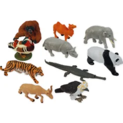 TimeTEX Mini-Tiere-Set Asien "Montessori Premium"