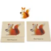 TimeTEX Mini-Tiere-Set Europa "Montessori Premium"