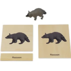 TimeTEX Mini-Tiere-Set Nordamerika "Montessori Premium"