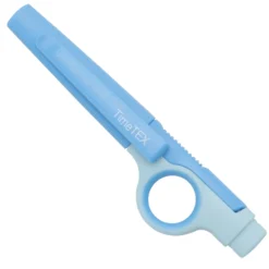 TimeTEX Multifunktions-Schere 2in1, mit Cuttermesser, blau