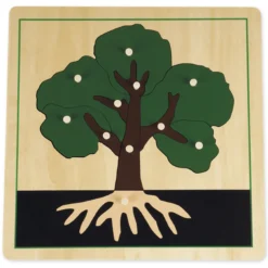 TimeTEX Puzzle Baum "Montessori Premium"