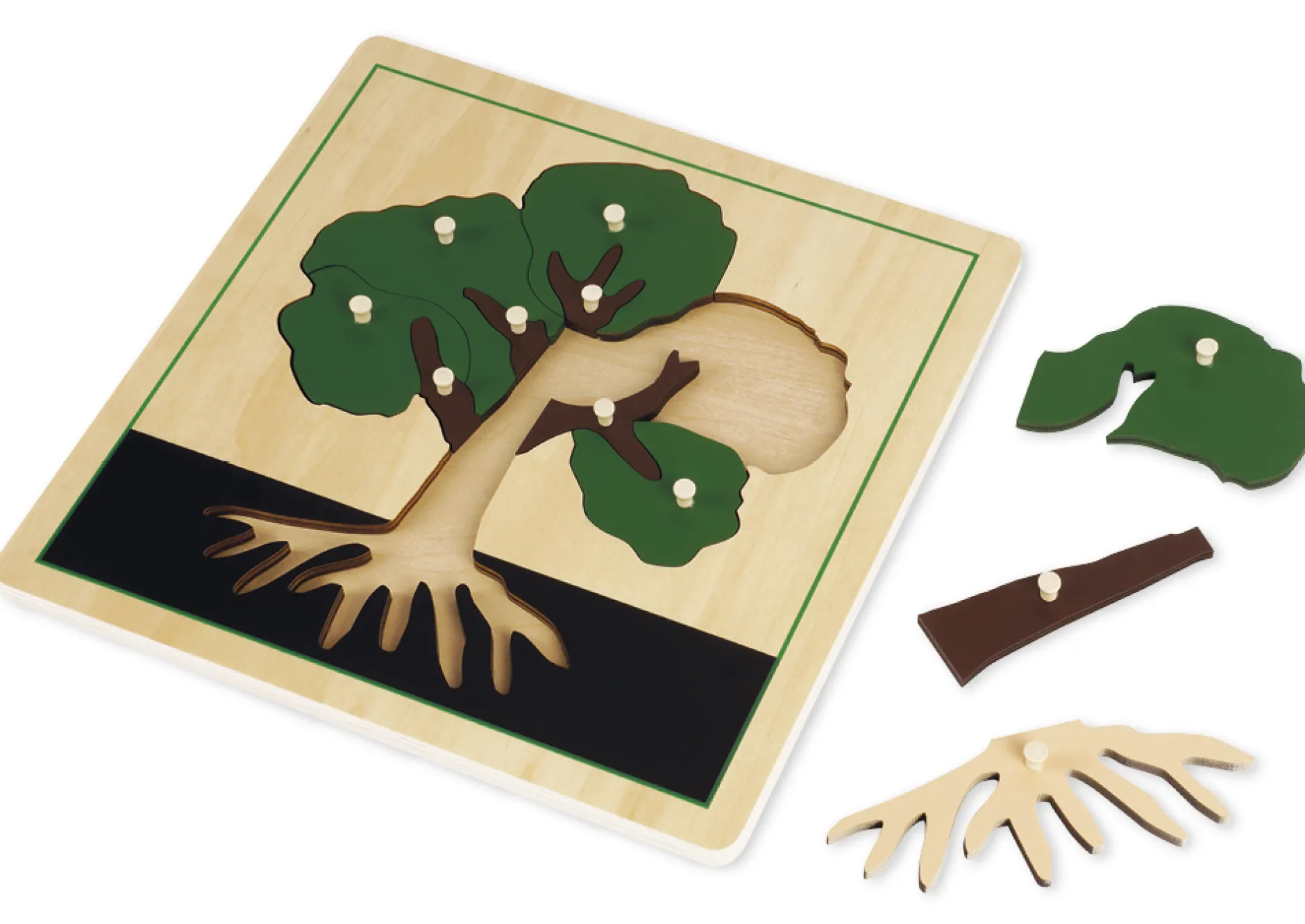 TimeTEX Puzzle Baum "Montessori Premium"