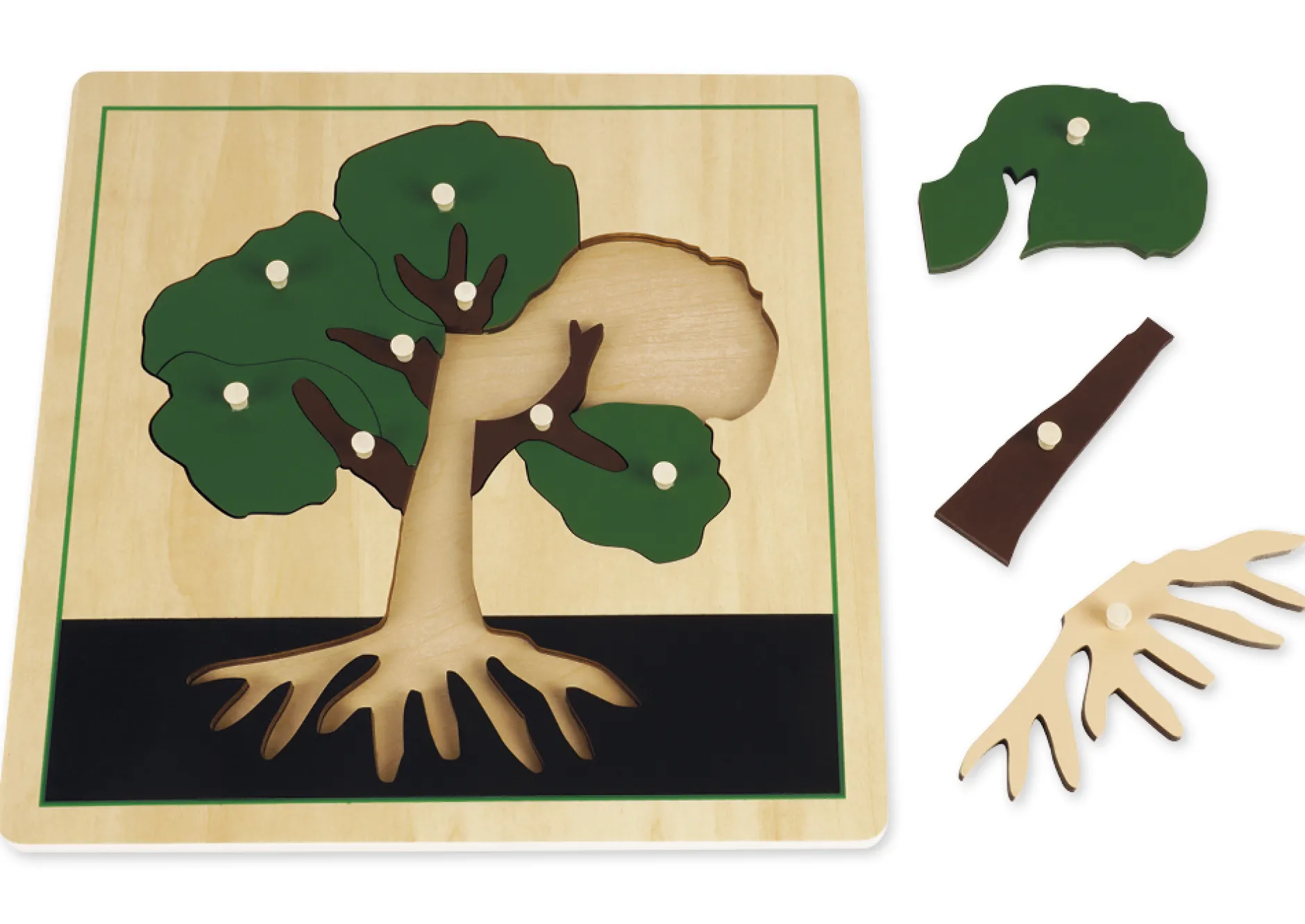 TimeTEX Puzzle Baum "Montessori Premium"