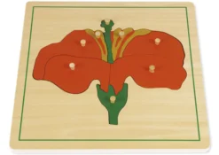 TimeTEX Puzzle Blume "Montessori Premium"