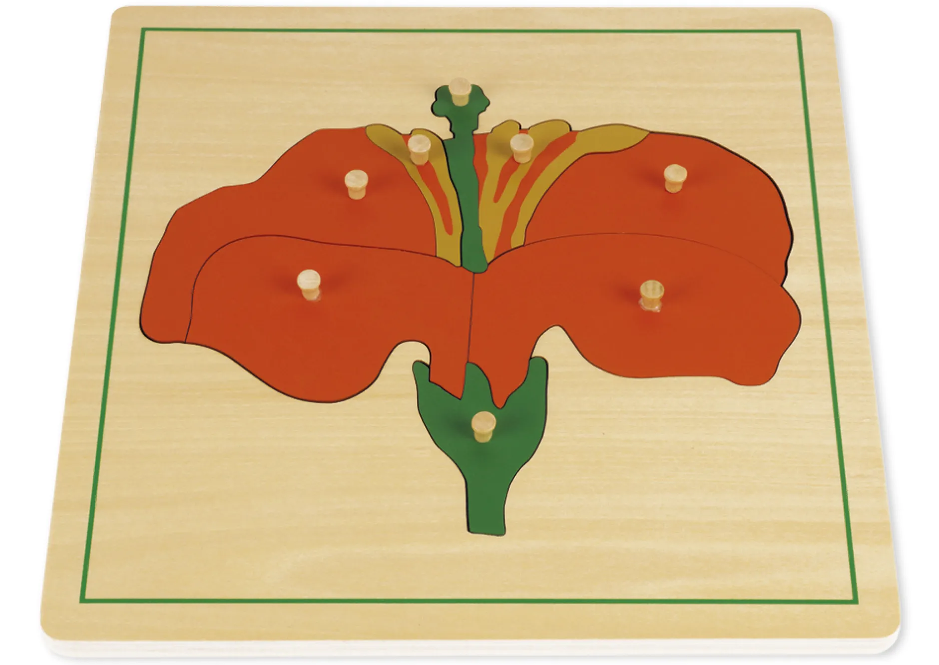 TimeTEX Puzzle Blume "Montessori Premium"