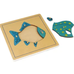 TimeTEX Puzzle Fisch "Montessori Premium"