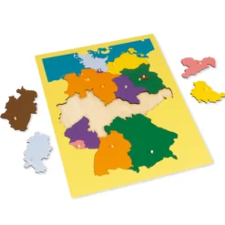 TimeTEX Puzzlekarte Deutschland 