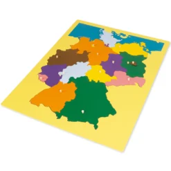 TimeTEX Puzzlekarte Deutschland 