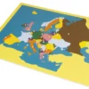 TimeTEX Puzzlekarte Europa "Montessori Premium"