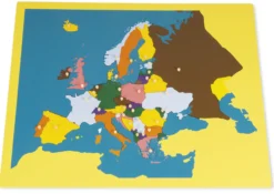 TimeTEX Puzzlekarte Europa "Montessori Premium"