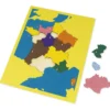 TimeTEX Puzzlekarte Frankreich "Montessori Premium"