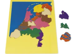 TimeTEX Puzzlekarte Niederlande 
