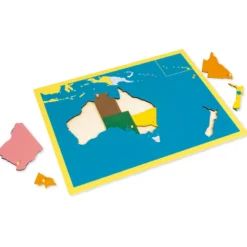 TimeTEX Puzzlekarte Ozeanien 