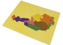 TimeTEX Puzzlekarte Österreich "Montessori Premium"