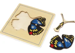 TimeTEX Puzzle Schmetterling "Montessori Premium"