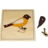 TimeTEX Puzzle Vogel "Montessori Premium"