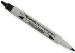 TimeTEX-Set Folienstifte mit Doppelspitze, 4-tlg., non Permanent - abwischbar