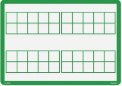 TimeTEX Set Rechenfelder-Folien A3, farbig, 6-tlg.