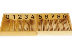 TimeTEX Spindelkästen 0-9, Druckschrift 