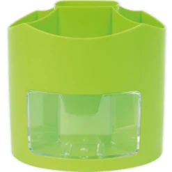 TimeTEX Tisch-Organizer mit Schubfach, drehbar, grün