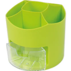 TimeTEX Tisch-Organizer mit Schubfach, drehbar, grün
