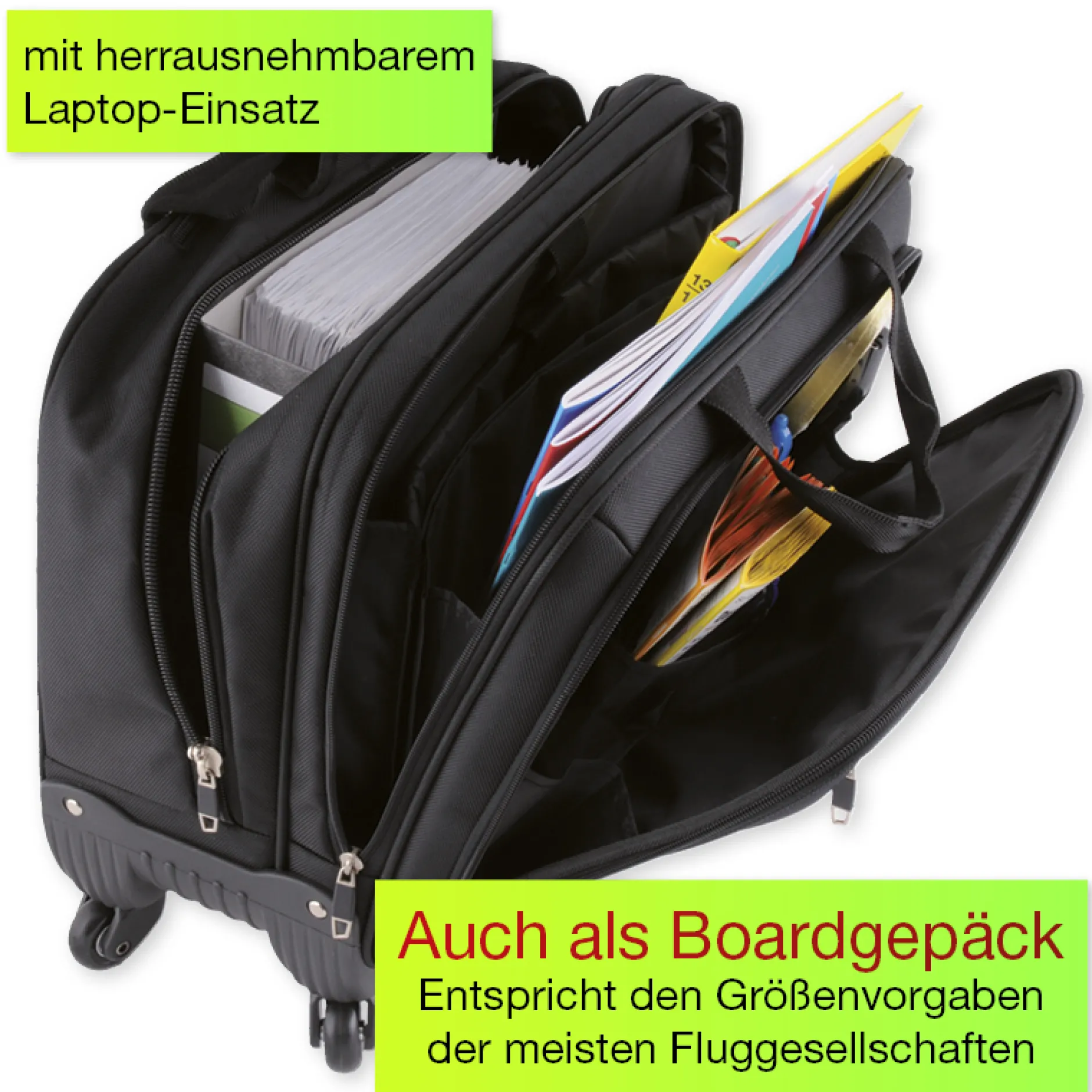 TimeTEX Universal-Trolley "Quadriga II" mit 4 Rollen