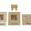 TimeTEX Wahrzeichen-Kontinent-Box "Montessori Premium"